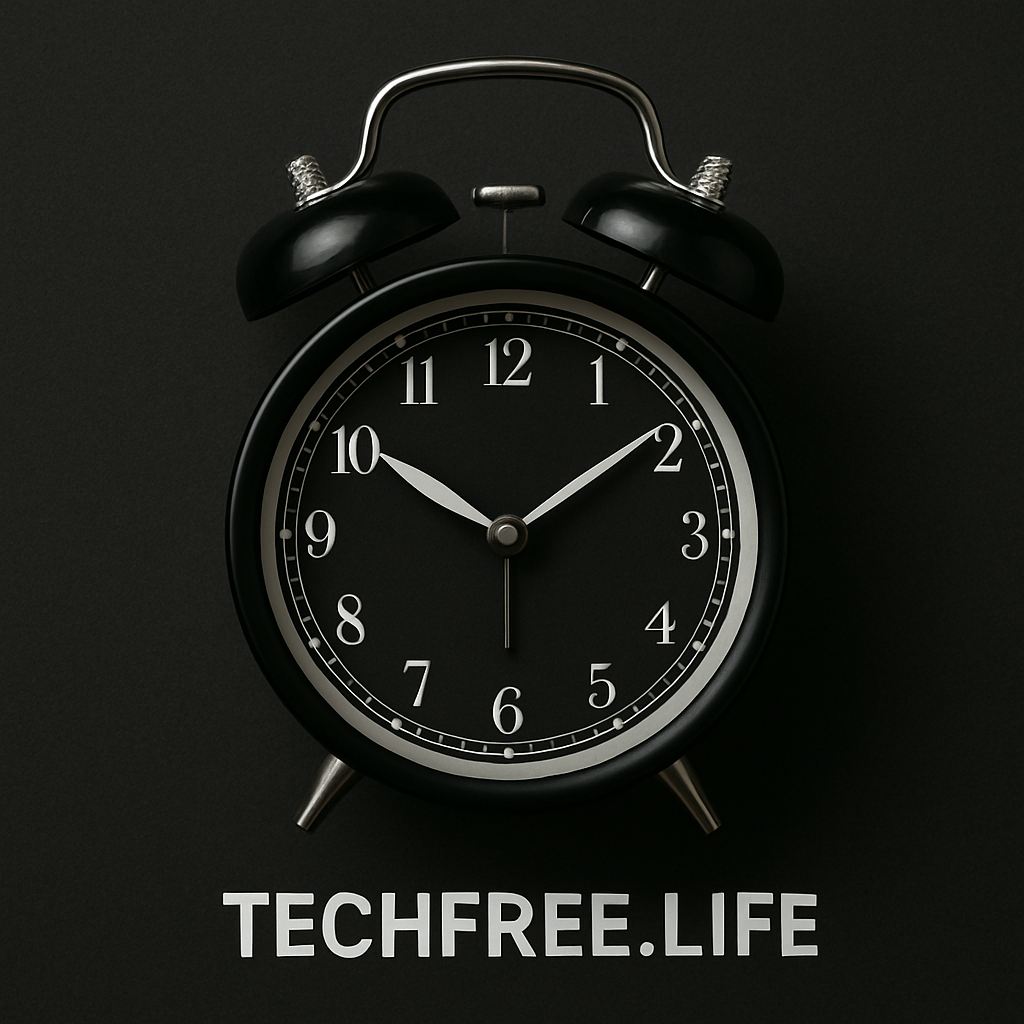 Analog alarm clock